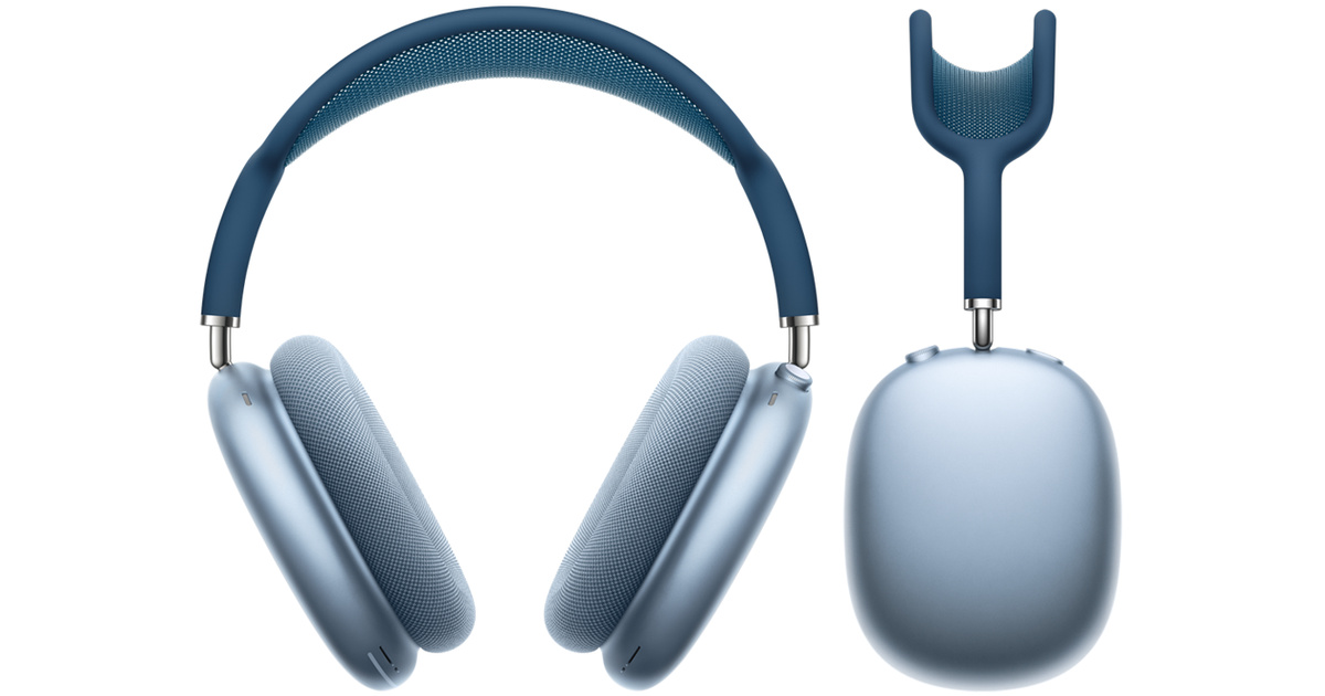 Apple Airpods Max Headphones- Sky Blue
