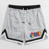 SHEIN Ghana Men Cartoon And Letter Graphic Striped Trim Shorts