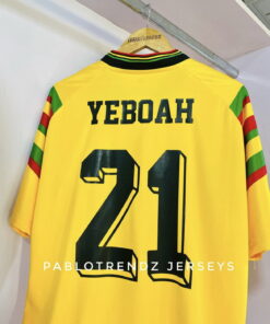 Ghana Retro Jersey (customize your Name)