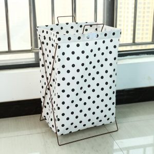 Foldable waterproof laundry baskets