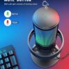 Microphone Bundle A6T AMPLIGAME USB Gaming Microphone RGB