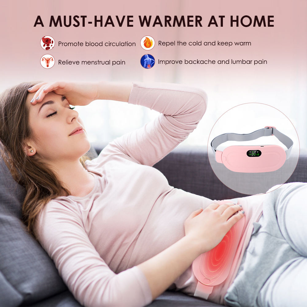 Electric Heating Belt Period Cramp Massager